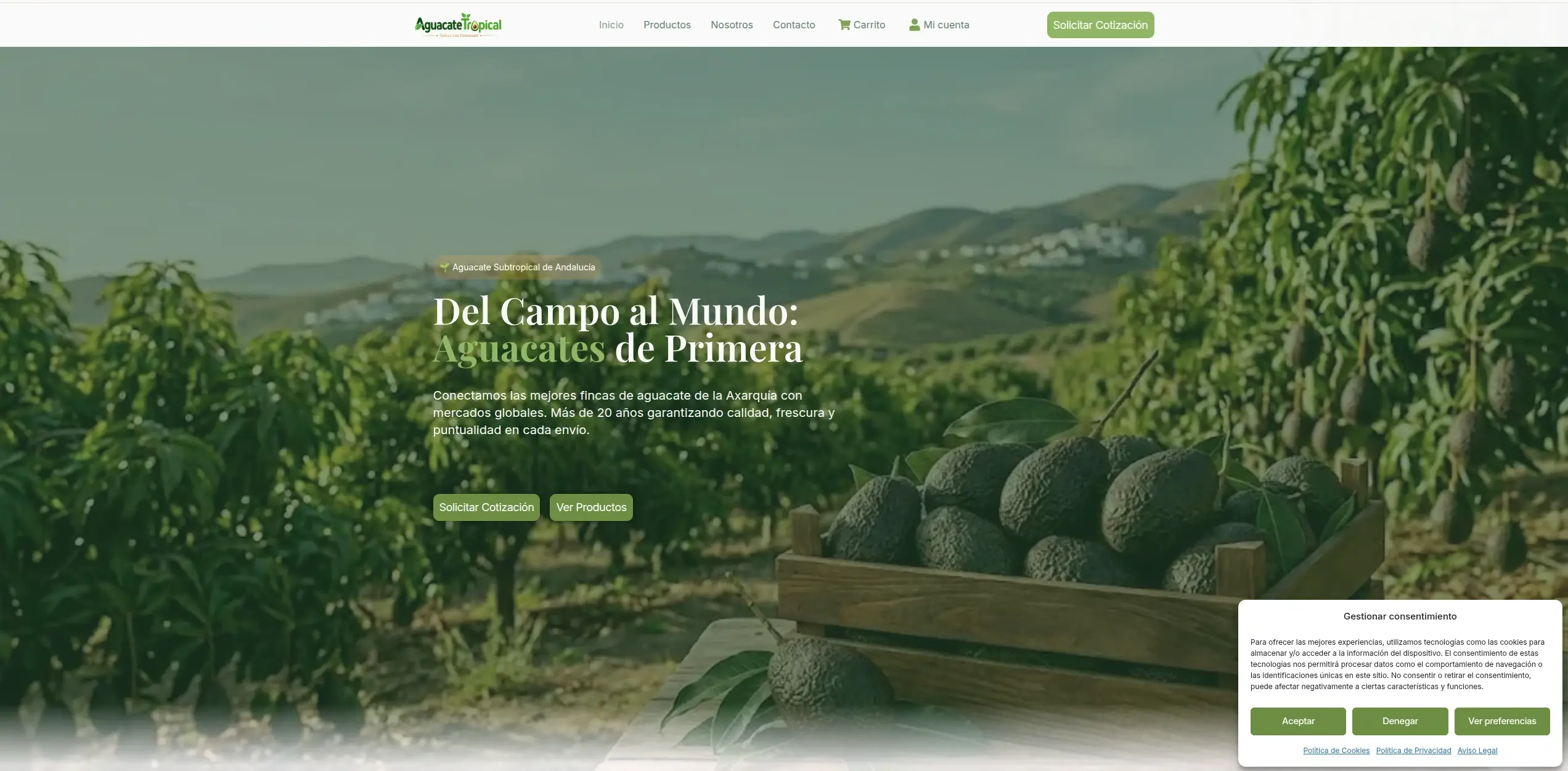 Captura Aguacate Tropical